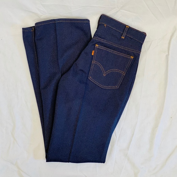SOLD VTG 70’s Levi’s 517 Sta-Prest Slacks 30x33 - Picture 4 of 10